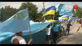 Відзначали День кримськотатарського прапору в Новоолексіївці на Херсонщині