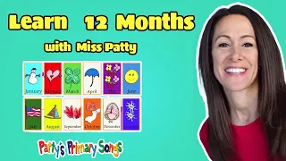 12 Months of the Year Song in English and Spanish for Children by Patty Shukla | Los Doce Meses