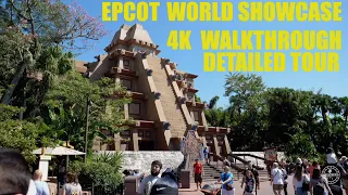EPCOT World Showcase Complete 4K Walkthrough Tour | Walt Disney World 2019 Orlando Florida