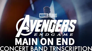 Avengers: Endgame - Main on End (Concert Band Full Score)