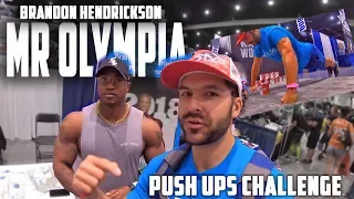 The Fit Expo San Diego MR Olympia and Push Ups Challenge