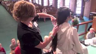 Vacation Bible School Sunday - Pastor Kim Haircut (July 28, 2013)