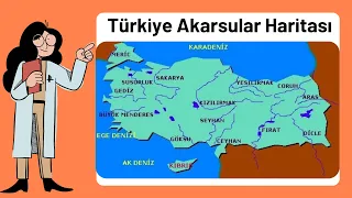 12- Türkiye Akarsular Haritası