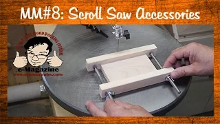 Two Must Have Scroll Saw Accessories: Blade holder/small parts jig -Mustache Mike