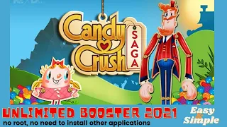 Candy crush saga unlimited booster | No root | No need to install other applications | EASY HACK