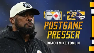Coach Mike Tomlin Postgame Press Conference (Week 18 at Ravens) | Pittsburgh Steelers