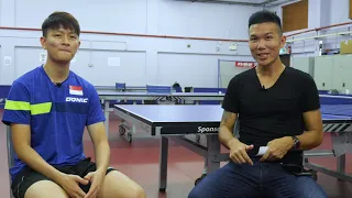 Making history in the Olympics, Singaporean Table Tennis - Clarence Chew
