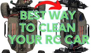 Best way to clean RC Cars & Trucks | Traxxas Slash 2wd