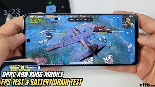 Oppo A98 PUBG Mobile Gaming test CODM | Snapdragon 695 5G, 120Hz Display