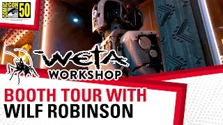 Weta Workshop Booth Tour & Exclusive Interview at SDCC!