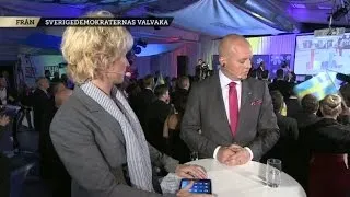 Så här reagerade partierna på TV4:s valprognos - Nyheterna (TV4)