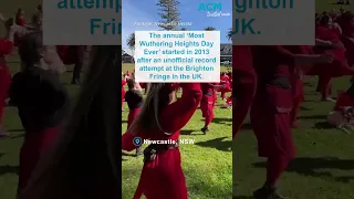 #Shorts Kate Bush flash mobs take over world parks for 2023 'Most Wuthering Heights Day Ever'