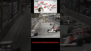 Evolution Of Monaco Grand Prix #shorts #f1