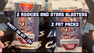 2023 Rookies and Stars review: 2 blasters, 2 value packs. Low numbered QB hit!!!