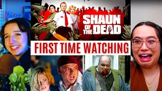 REACTING to *Shaun of the Dead* IT'S SO FUNNY!!! (First Time Watching) Classic Movies