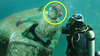 8 Most Spooky Archaeological Discoveries Found Underwater!