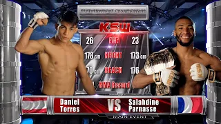 KSW Free Fight: Salahdine Parnasse vs. Daniel Torres 1