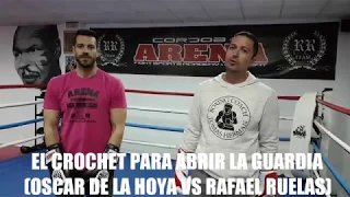 El Crochet para abrir la Guardia (Oscar De La Hoya vs Rafael Ruelas)