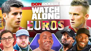 Spain vs Poland Euro 2020 Watch Along LIVE Ft Flex, Tapintobs, James & Dave JB