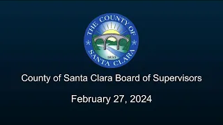 Board of Supervisors - Regular Meeting - 02/27/2024