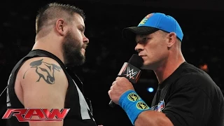 Kevin Owens interrupts John Cena’s U.S. Open Challenge: Raw, June 8, 2015