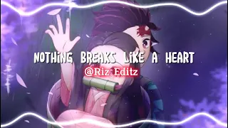 Nothing Breaks Like a Heart Audio Edit | Riz Editz