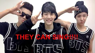 Proof that BTS' Rap Line can sing