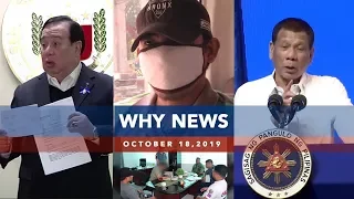 UNTV: Why News | October 18, 2019