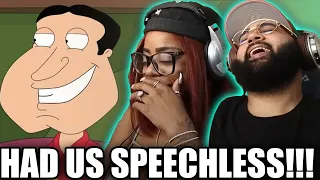 Family Guy Quagmire Best Moments - HES A SAVAGE!! - BLACK COUPLE REACTS