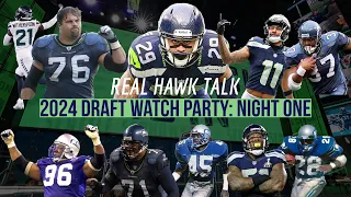 Real Hawk Talk Draft Watch Party: Night One of the 2024 NFL Draft