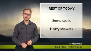 Sunday afternoon Scotland forecast - 08/03/20