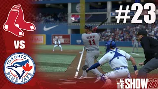 MLB 22 The Show | Red Sox Franchise | #23 | vs Toronto Blue Jays (PS5 Gameplay)