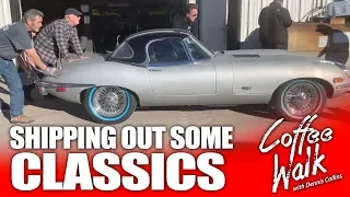 Coffee Walk Ep.27: Shipping out some classic cars