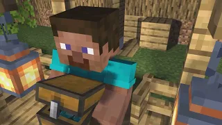 Minecraft Animation: Steve's Epic Loot Raid 😂 #minecraftanimation