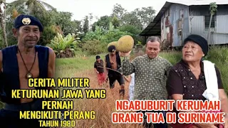 SILATURAHMI KERUMAH ORANG TUA DI SURINAME ‼️ MANTAN MILITER TAHUN 1980