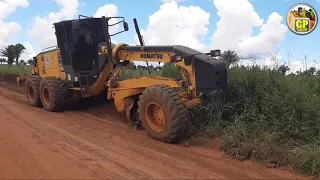 Limpeza de estrada, parte I/Motoniveladora/Patrol/Patrola/Motor Grader GD655 Komat'su.