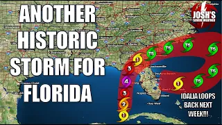 Strengthening Hurricane Idalia to Be Another Historic Storm for Florida