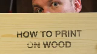 How to Print on Wood with an Inkjet Printer