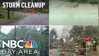 Bay Area Residents Clean Up, Prepare for Another Storm