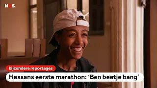 Sifan Hassan runs first marathon: 'I'm a bit scared' | NOS Sport