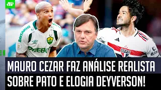 FALOU TUDO! "Pra mim, o Pato é..." Mauro Cezar É DIRETO sobre jogador do SPFC e ELOGIA Deyverson!