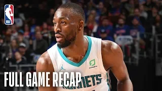 HORNETS vs PISTONS | Kemba Walker Leads Charlotte | April 7, 2019