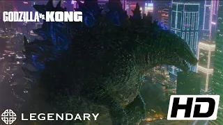 Godzilla vs Kong (2021) FULL HD 1080p - Godzilla drills to hollow earth scene Legendary movie clips