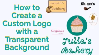 How to Create a Custom Logo with a Transparent Background for free online