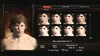 Dragons Dogma Part 2 - Character Creation (Xbox360/PS3) [HD]