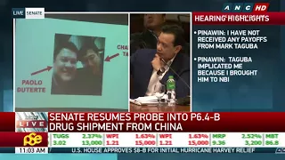 WATCH: Paolo Duterte reacts to Trillanes' Senate presentation