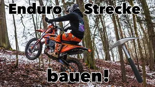 Profi Enduro Strecke bauen!