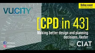 CPD in 43 | VU.CITY - a digital twin of cities that supports in the journey of city transformation