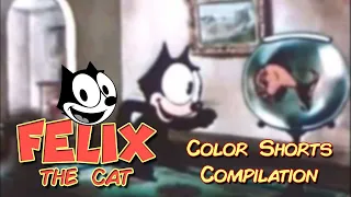 Felix the Cat Color Shorts Compilation (1936) Van Beuren Studios Rainbow Parade