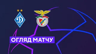 Dynamo Kyiv — Benfica. Champions League.Playoff round. First matches. Highlights 17.08.2022.Football